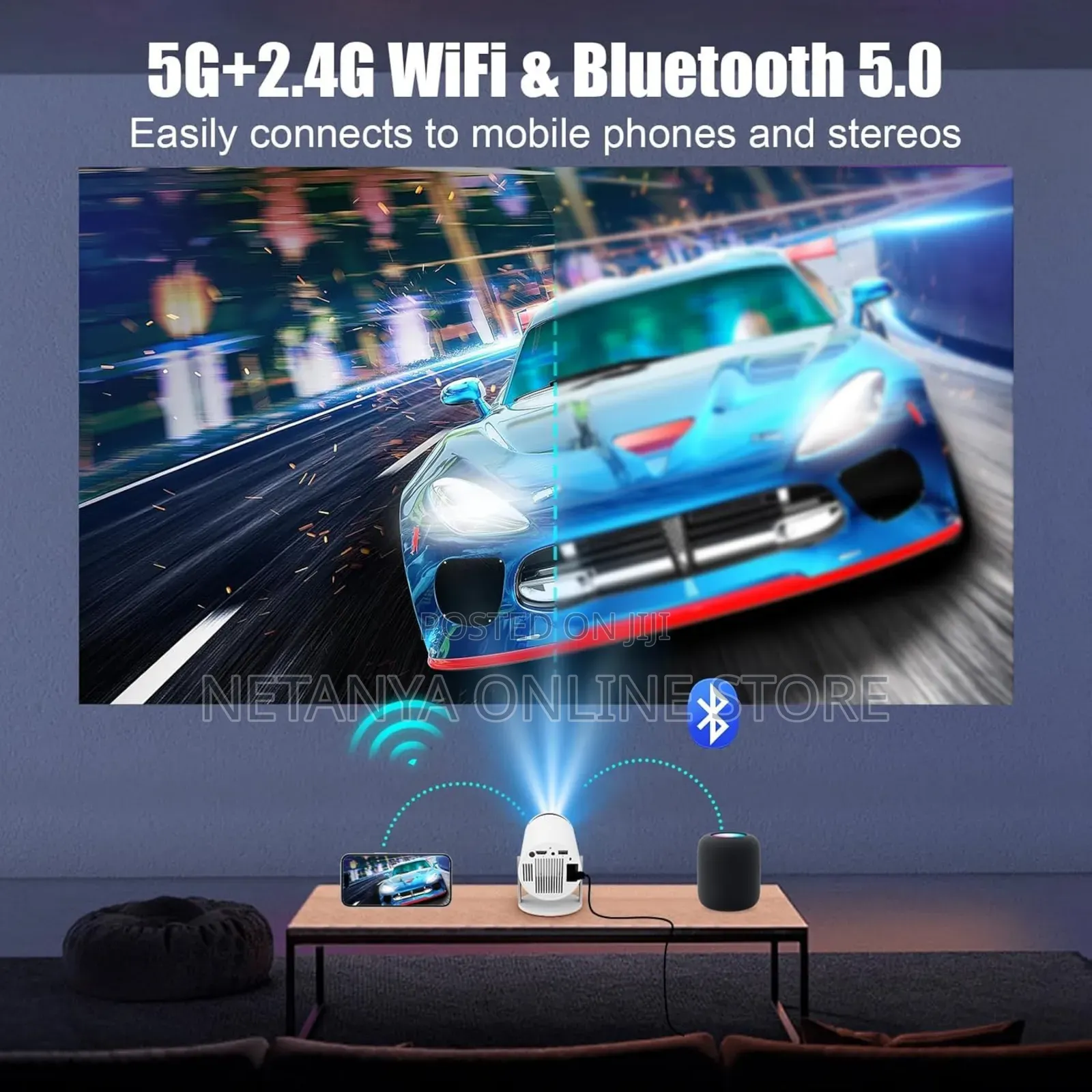 Wireless Wifi Smart Projector