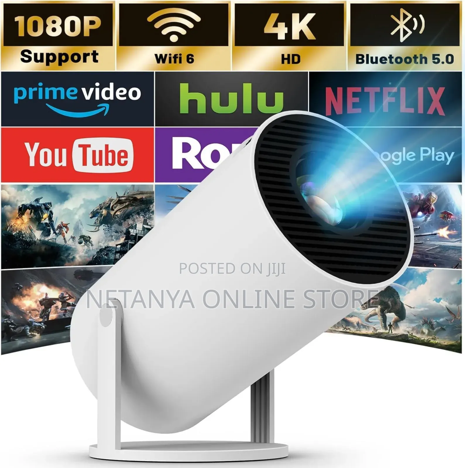 Wireless Wifi Smart Projector