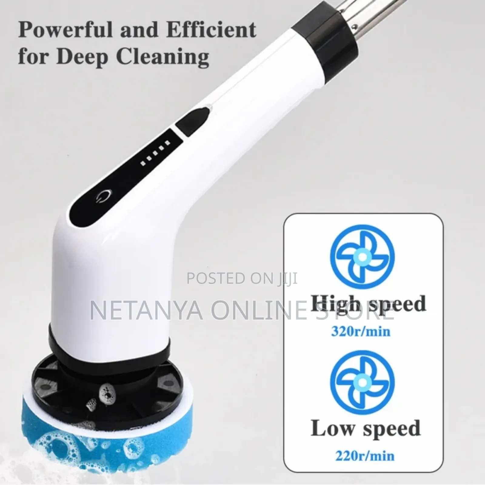 Adjustable 7in1 Electric Cleaning Brush