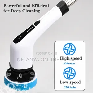 Adjustable 7in1 Electric Cleaning Brush