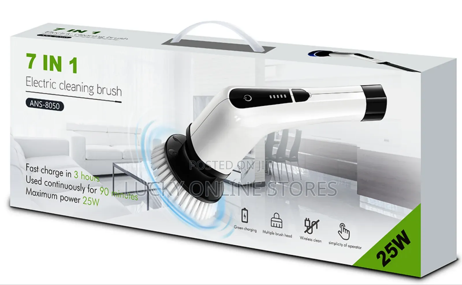 Electric Spin Scrubber Brush
