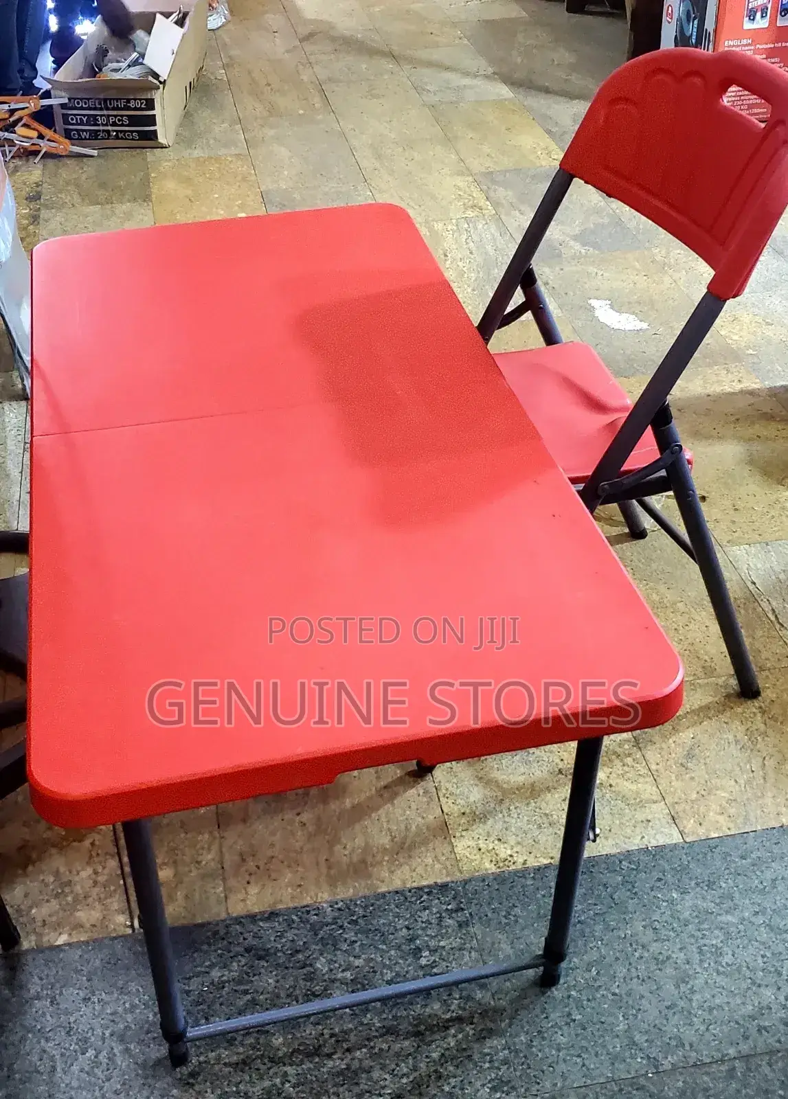 Folding Table Plus a Folding Chair Combo