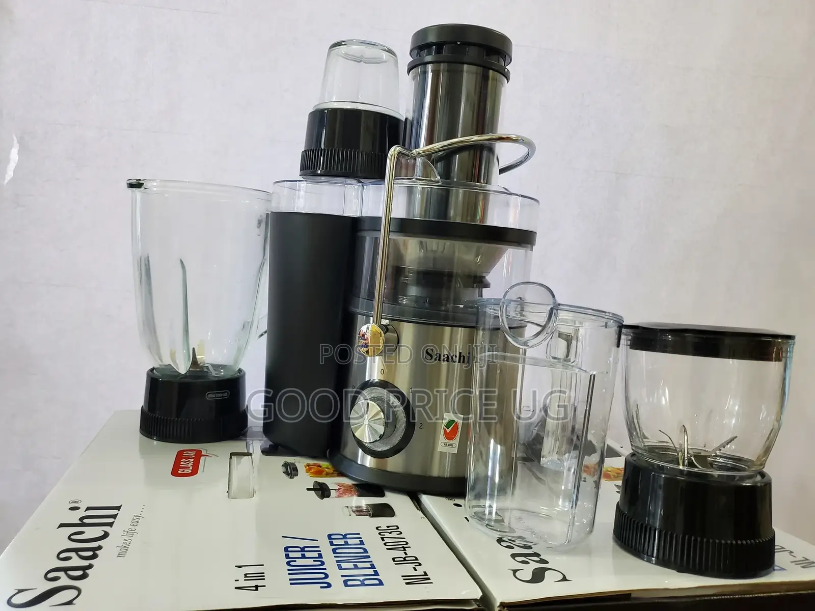 Saachi 4 N 1 Juicer/Blender NL-JB-4073G