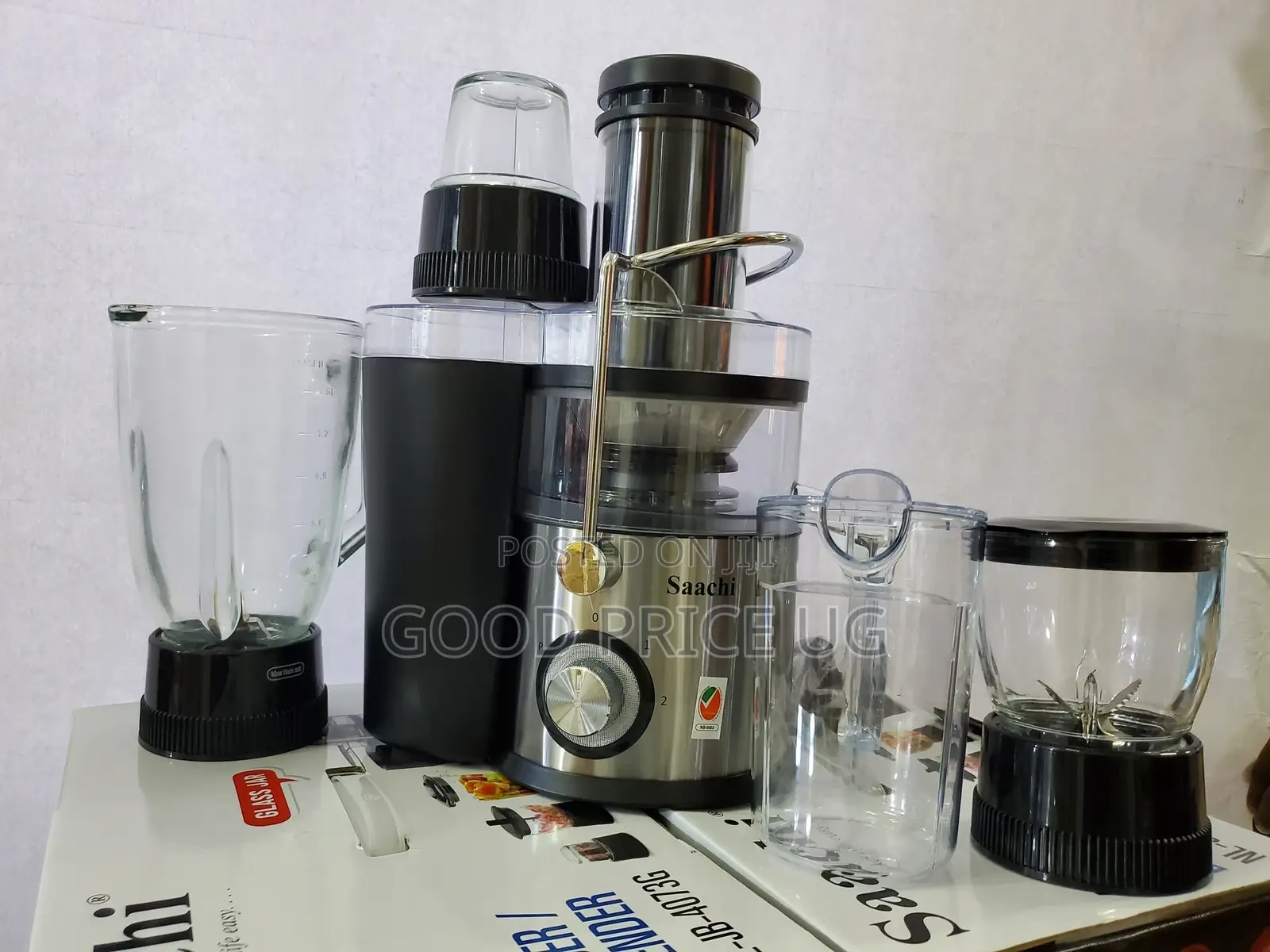 Saachi 4 N 1 Juicer/Blender NL-JB-4073G