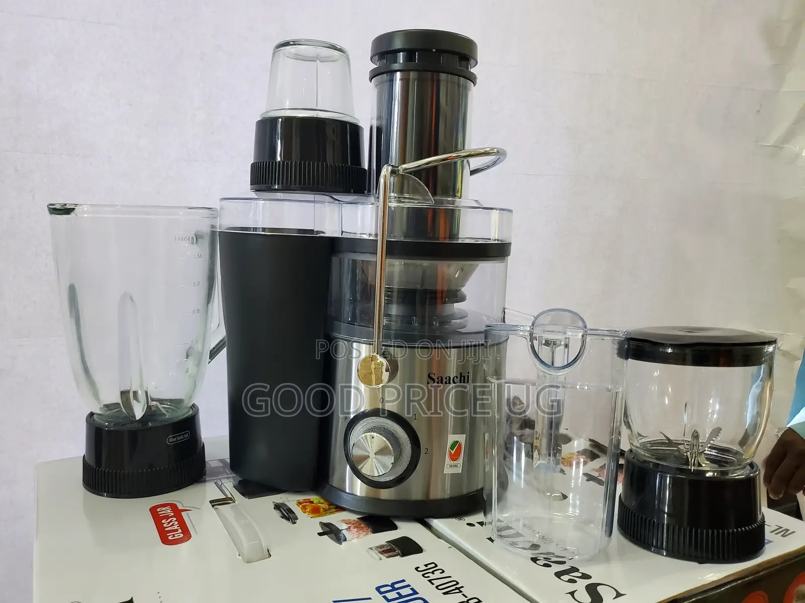 Saachi 4 N 1 Juicer/Blender NL-JB-4073G