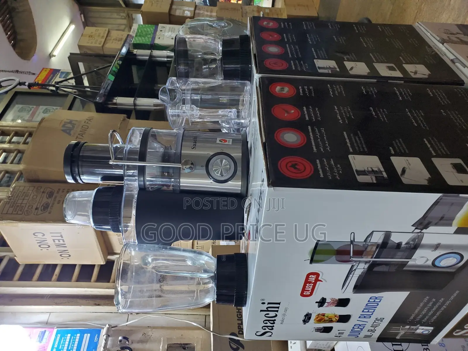 Saachi 4 N 1 Juicer/Blender NL-JB-4073G