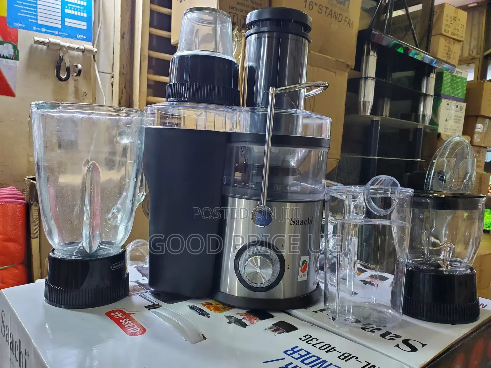 Saachi 4 N 1 Juicer/Blender NL-JB-4073G
