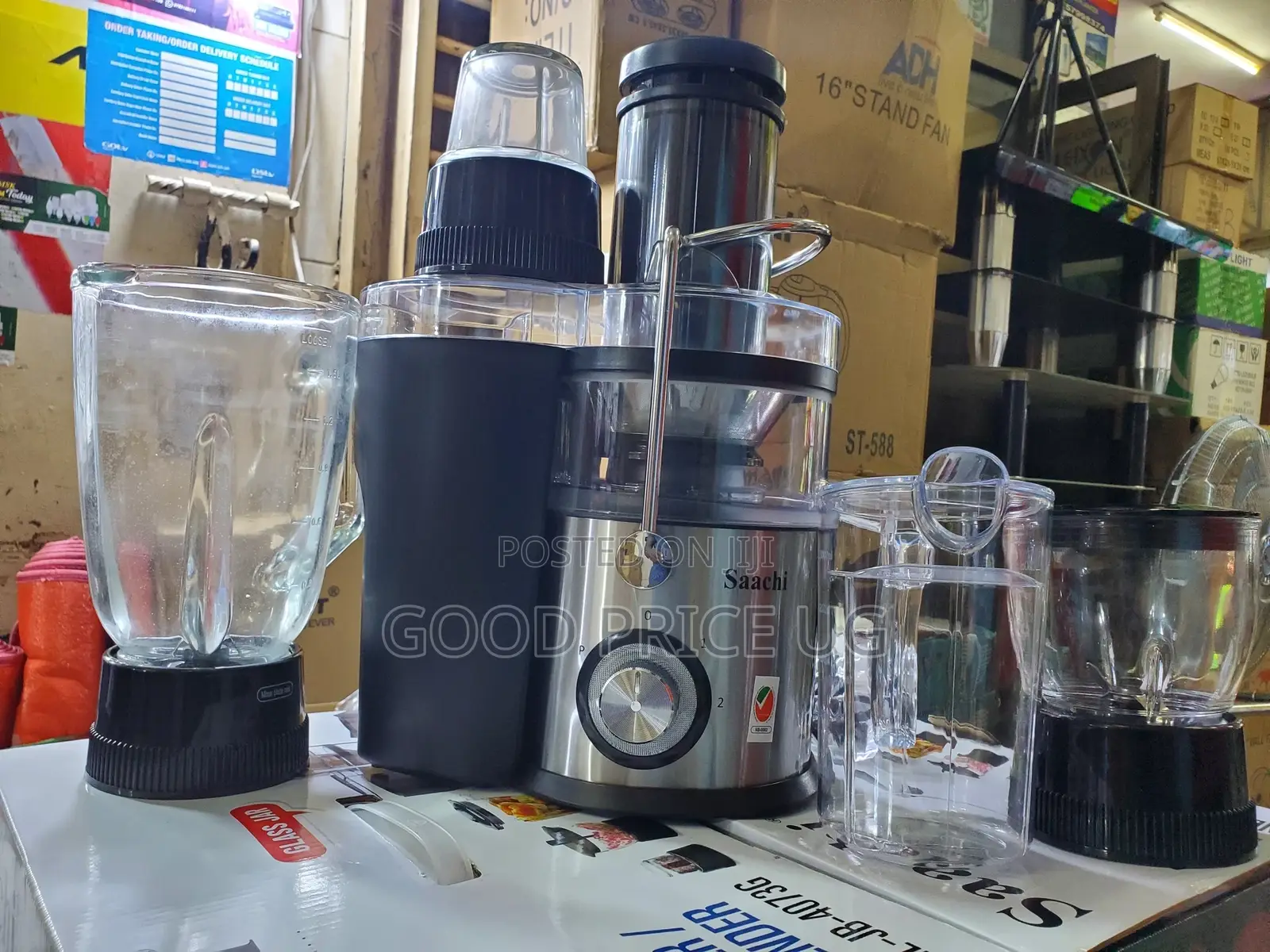 Saachi 4 N 1 Juicer/Blender NL-JB-4073G