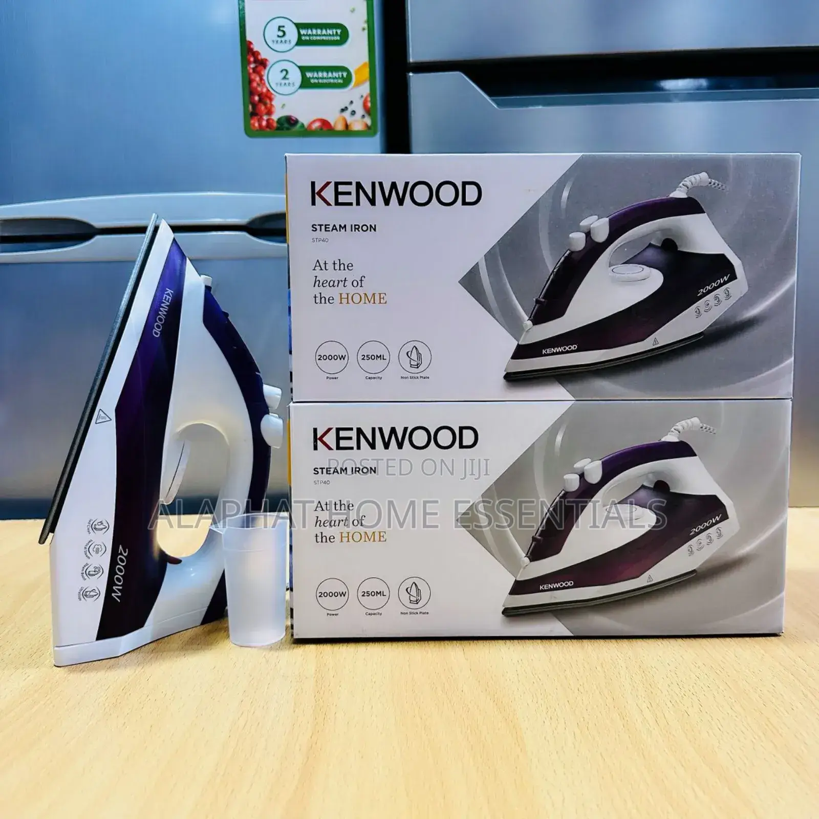 Kenwood 2000W Teflon Steam Iron