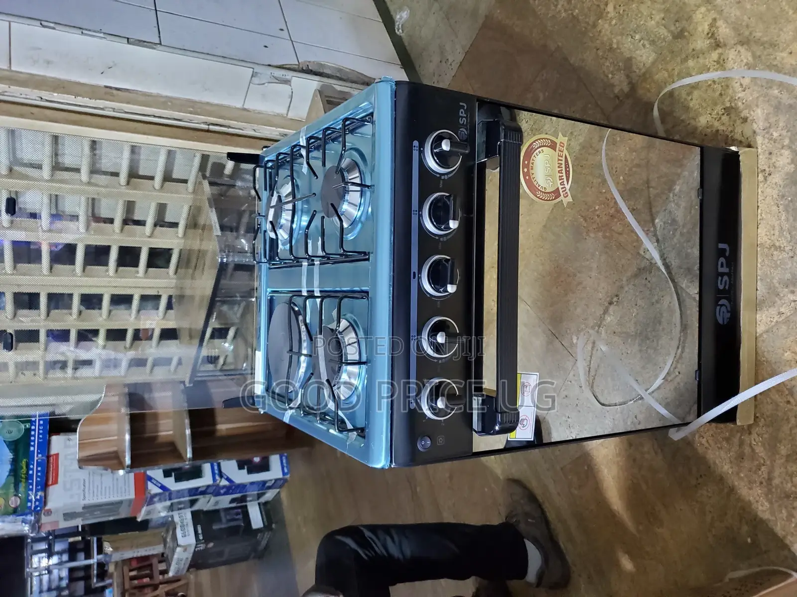 SPJ 3+1 COOKER 3gas 1 Electric