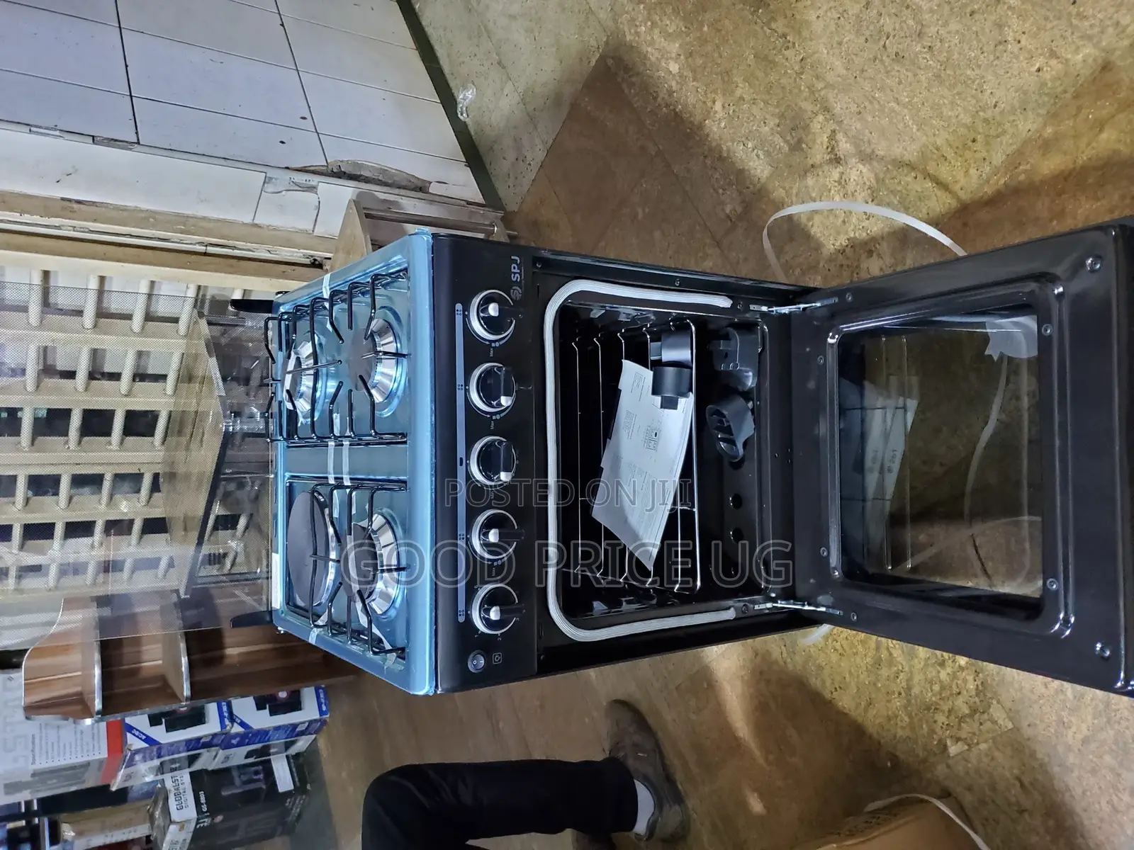 SPJ 3+1 COOKER 3gas 1 Electric