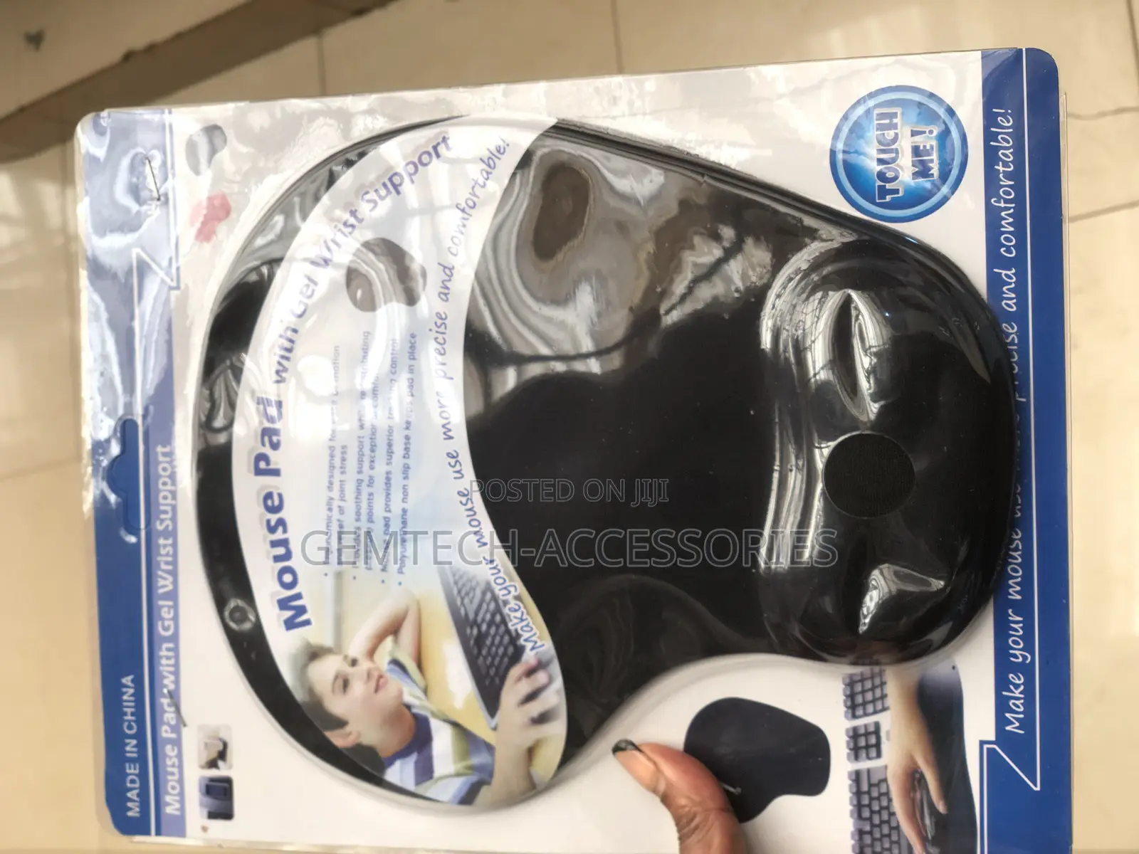 Mouse Pad With Arm Rest