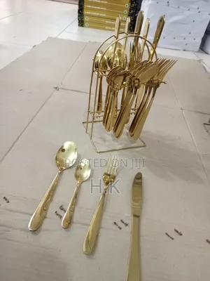 Gold Cutlery Set