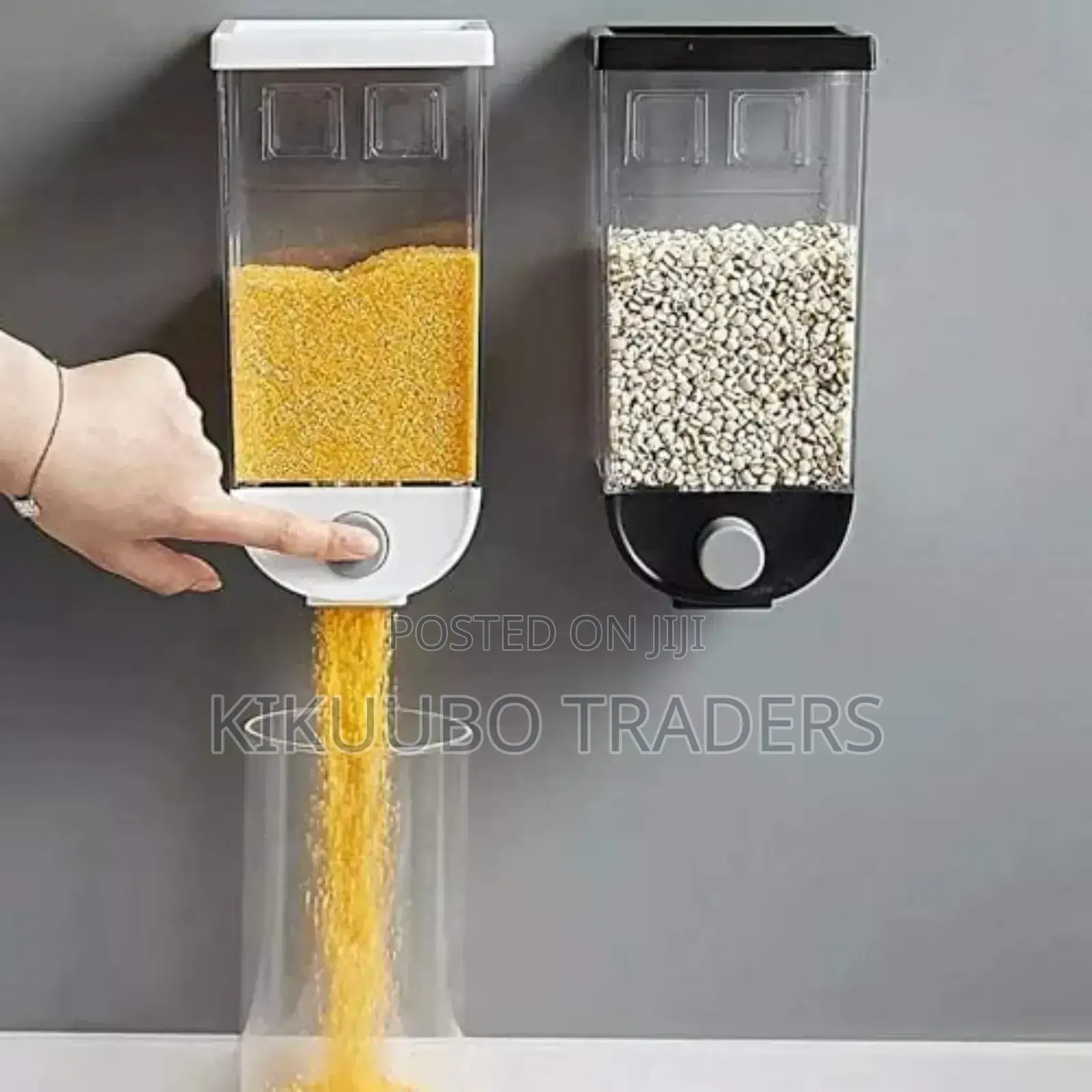 Wall Mounted Transparent Cereal Dispenser