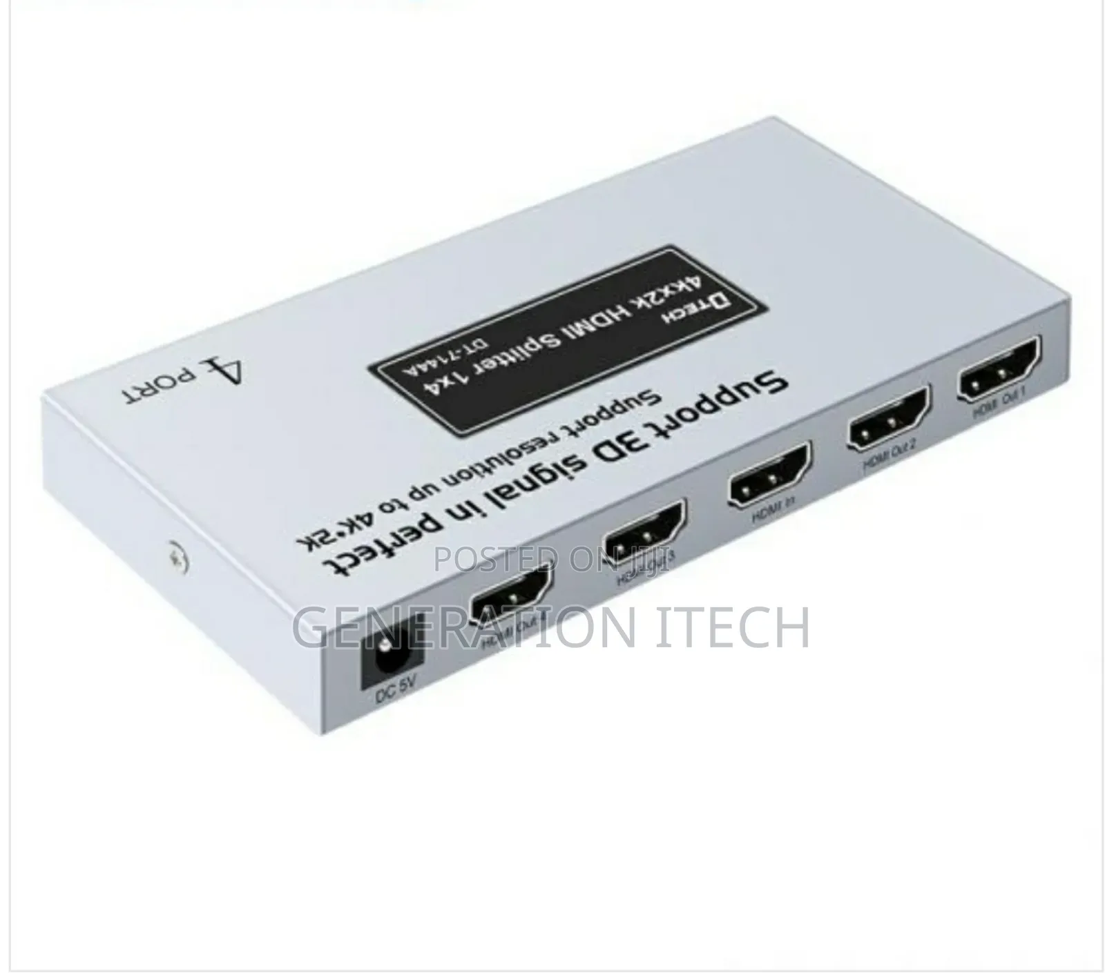 Dtech Hdmi Splitter 4 Way Original Splitter