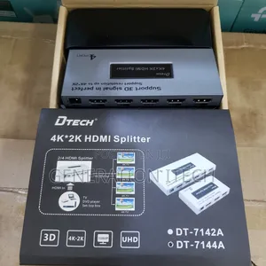 Dtech Hdmi Splitter 4 Way Original Splitter