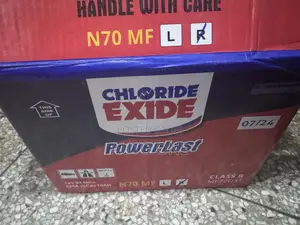 N70ah Chloride Exide(Powerlast) Battery.