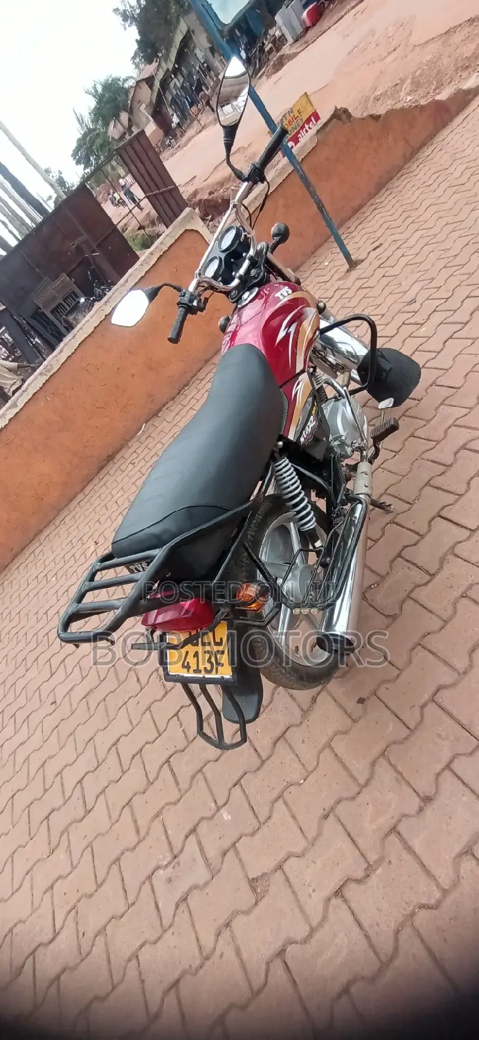 TVS XL 100 2021 Red