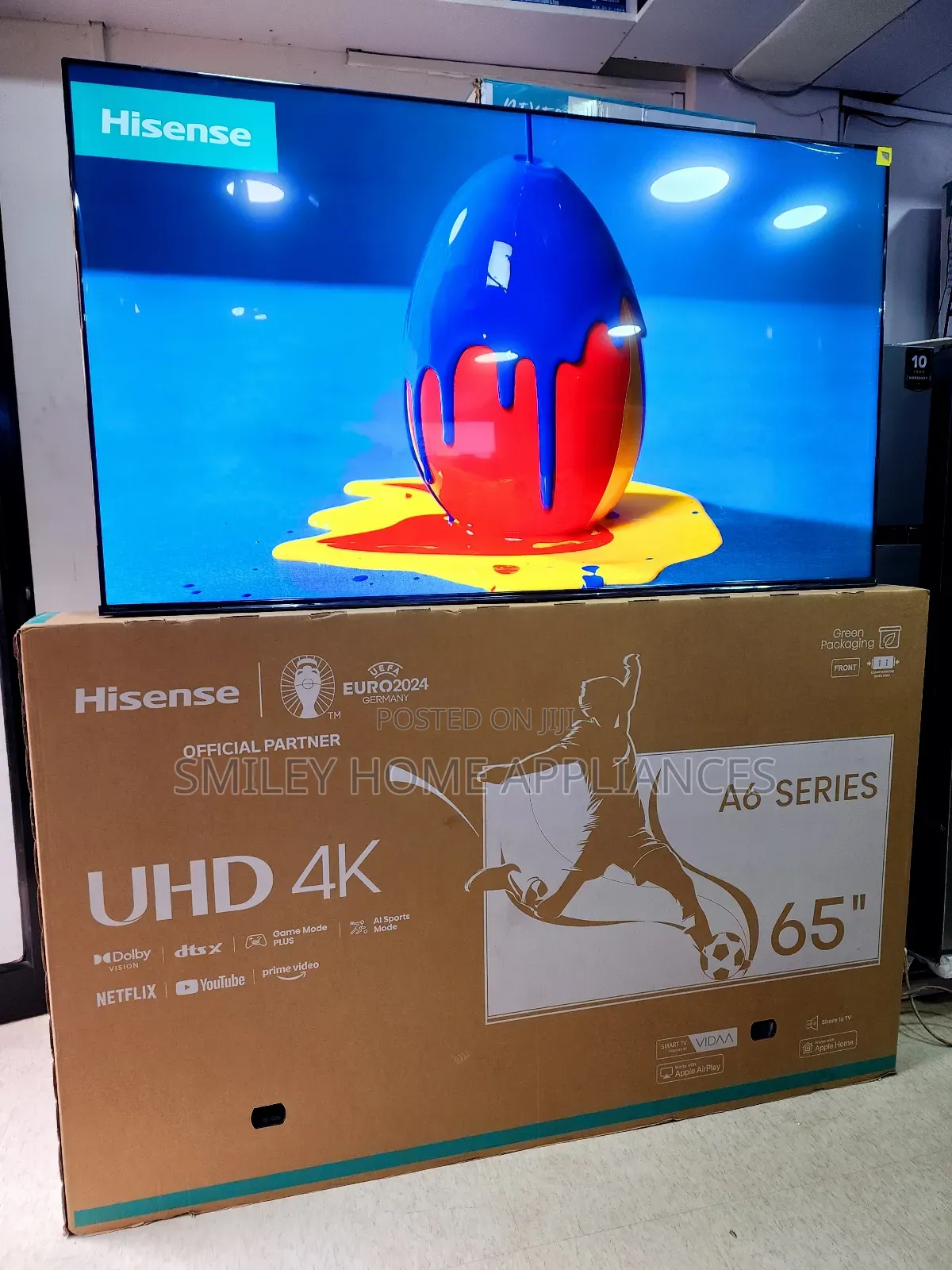 Hisense Uhd4k 65inches Smart Tv