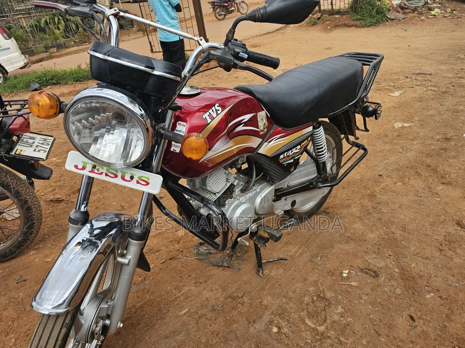 TVS XL 100 2017 Red