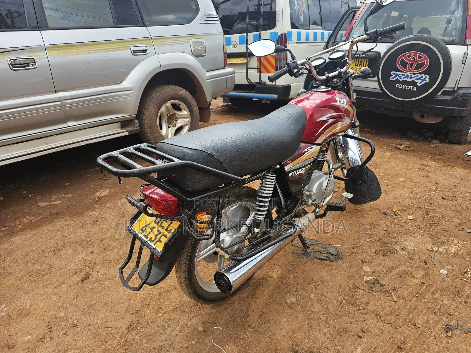 TVS XL 100 2017 Red
