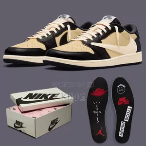 Air Jordan 1 Low Fragment Design X Travis Scott