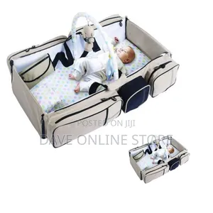 2 in 1 Bed and Bag for Baby/Color Varies-Multicolor