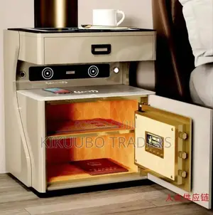 Smart Multifunction Table With Hidden Fireproof Safe