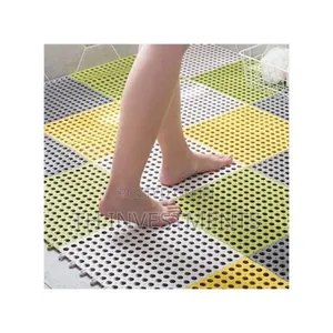 4pcs Interlocking Non Slip Bathroom Rubber Mat (30x30cm)
