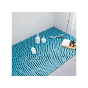 4pcs Interlocking Non Slip Bathroom Rubber Mat (30x30cm)