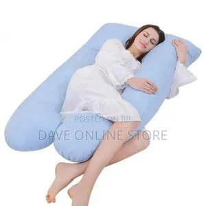 Pregnancy Pillow, Blue, Color May Vary
