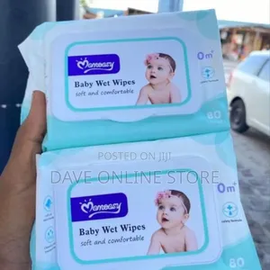 Momeasy Baby Wipes- Blue