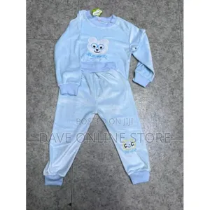 Baby Longsleeved Tracksuit-Blue/Color Varries