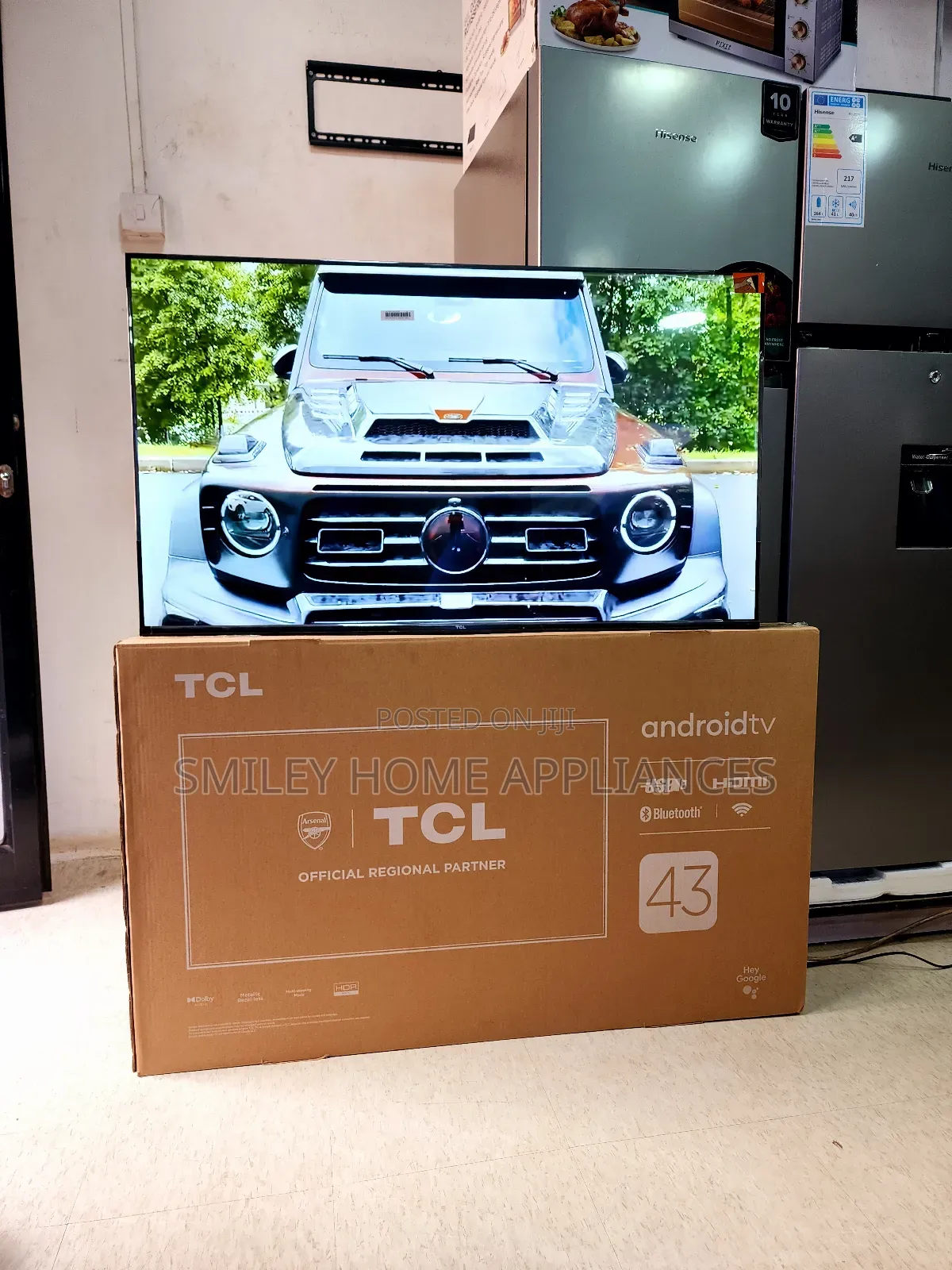 43inches TCL Google Android TV