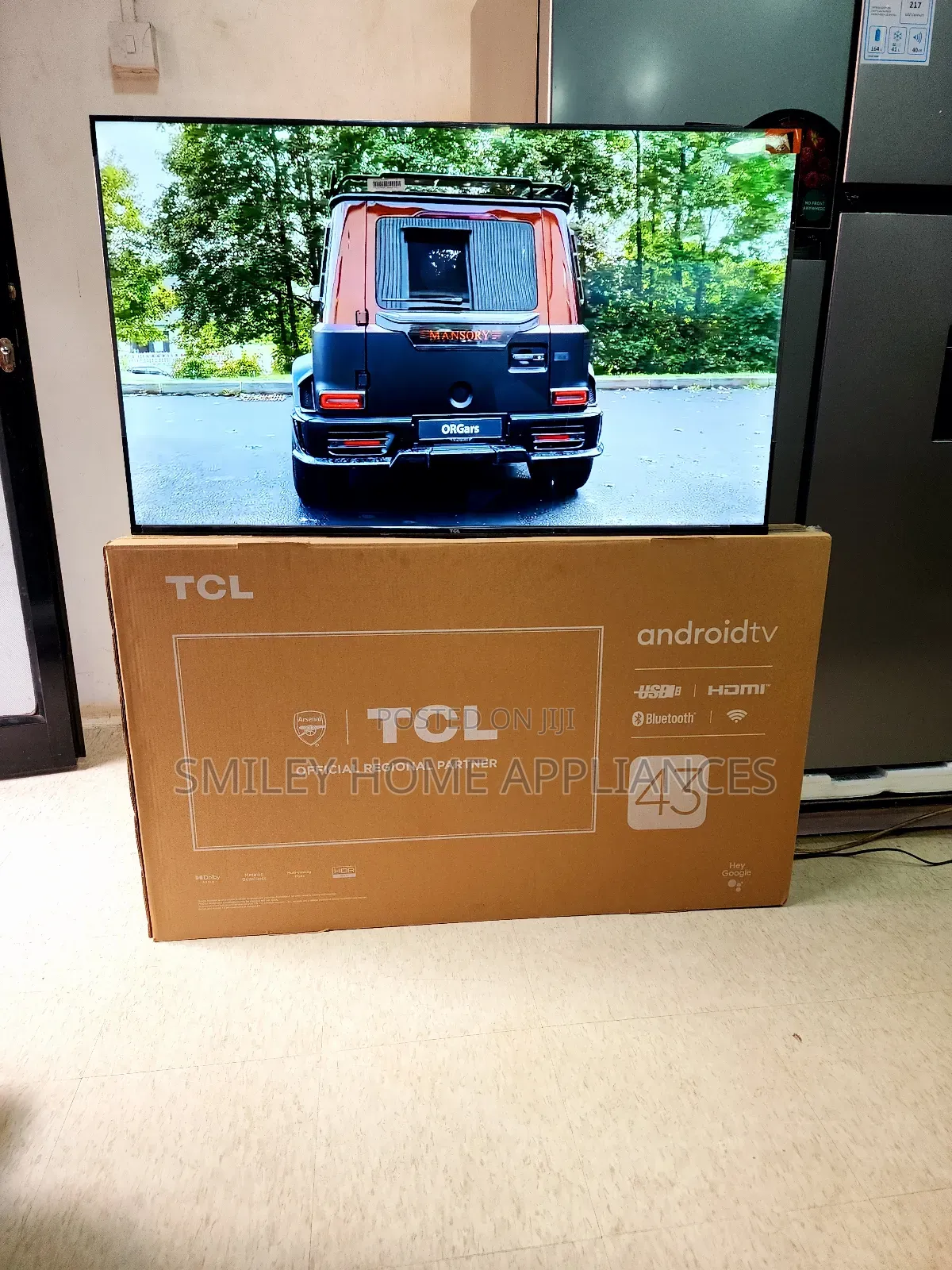 TCL HDR10 Google Android Tv 43inches