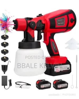 Cordless Paint Sprayer 1 Battery 4000 Mah
