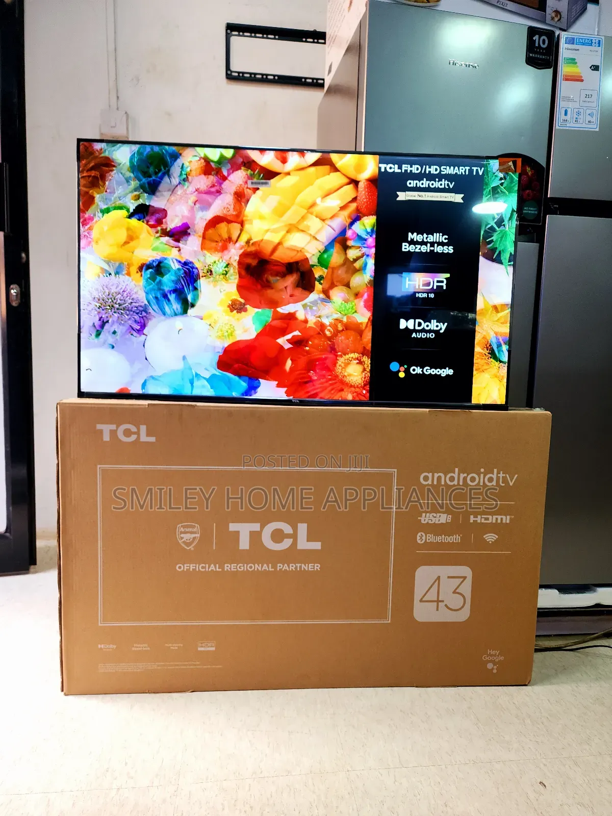 New Discounted Original TCL 43inches Smart Android Tv