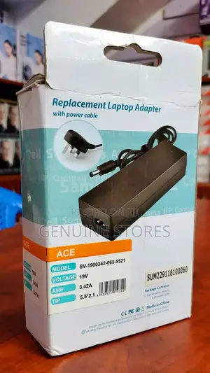 Replacement Laptop Adapter With Power Cable