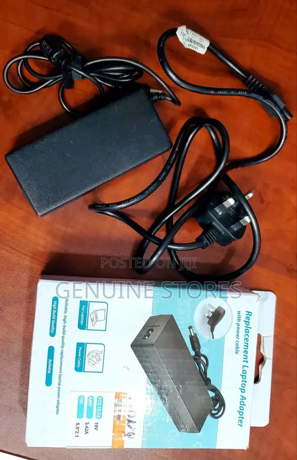 Replacement Laptop Adapter With Power Cable