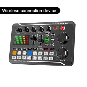 Professional Condenser Microphone Advanced Sound Card Set
