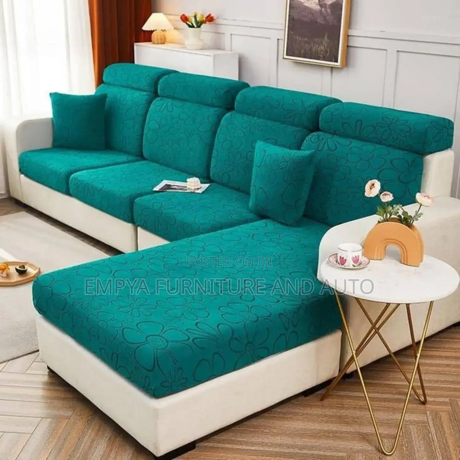 Sofa Set L Green