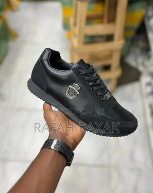 Original Triple Black Billionaire Smart Casual Sneakers