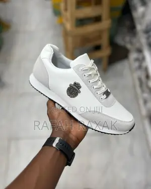 Original Snow White Billionaire Smart Casual Sneakers