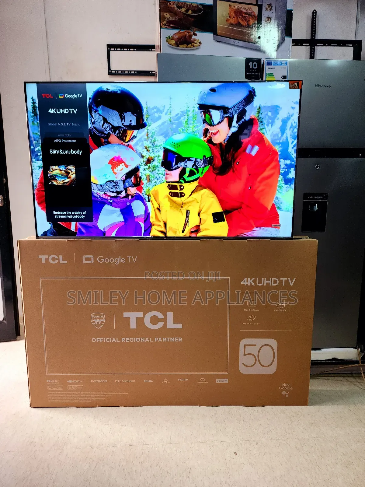 50inches Original TCL Google Android 4kudh TV