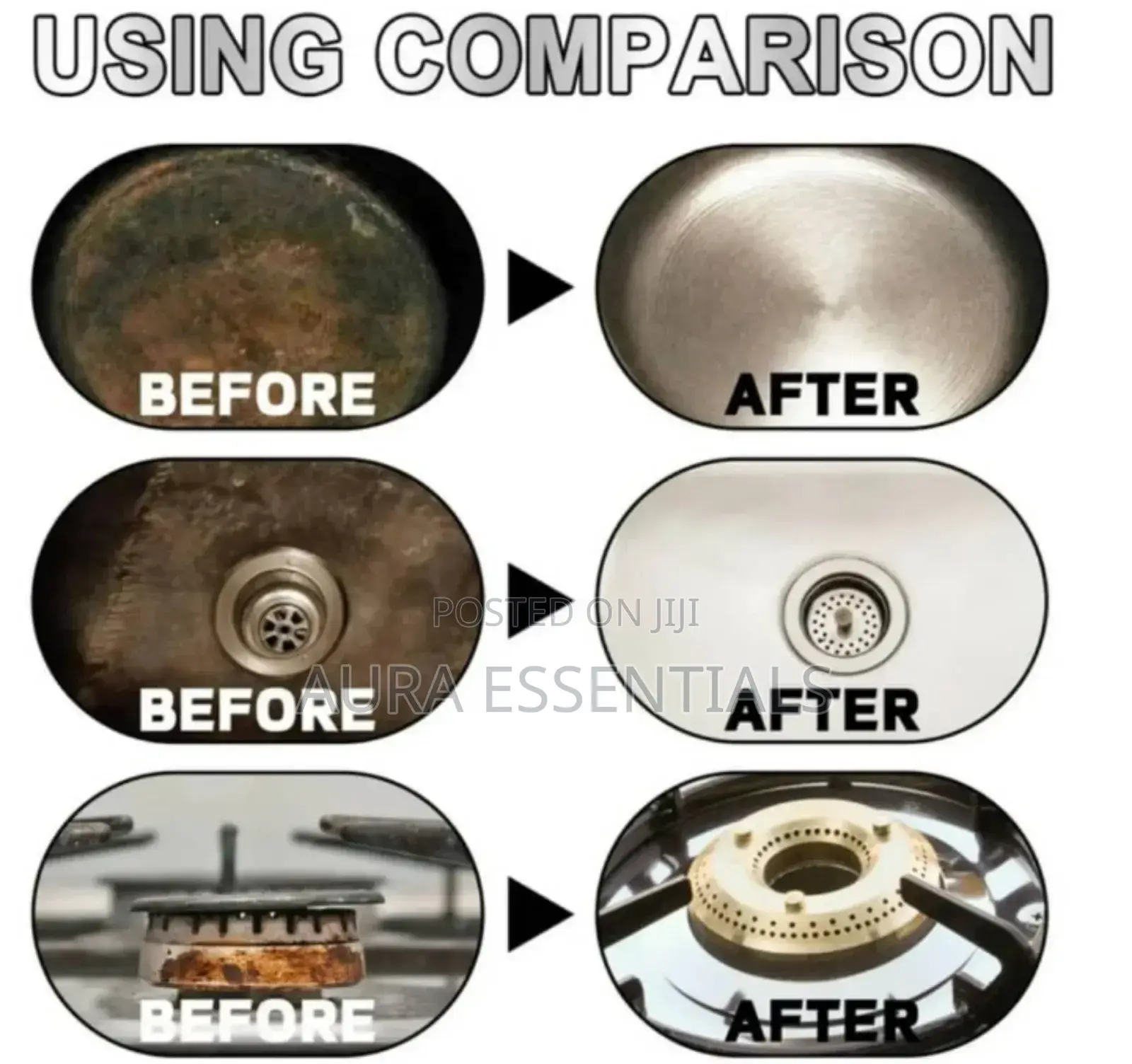 Multi Purpose Kitchen Stain Cleaning Cream