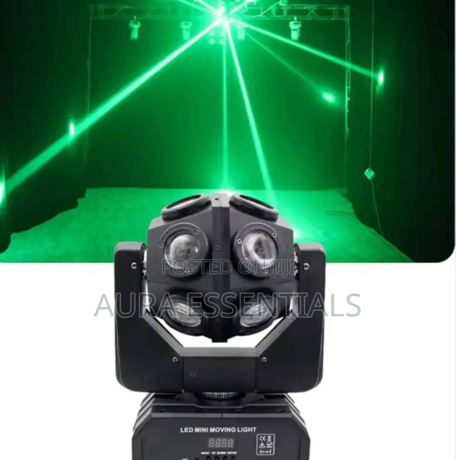 12 Led Eyes RGBW Moving Head Beam Light for Discos