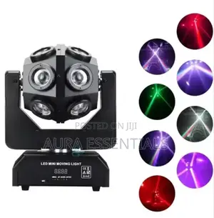 12 Led Eyes RGBW Moving Head Beam Light for Discos