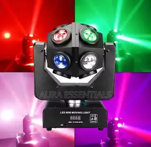 12 Led Eyes RGBW Moving Head Beam Light for Discos