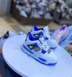 Children Jordan 4 Fashion Sneakers