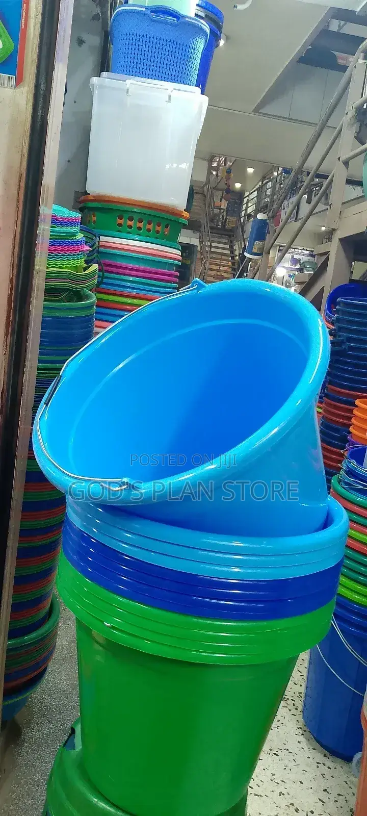 Plastic Open Washing Buckets 20litres